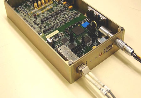 Figure 2: High performance Embedded DAQ for Custom CMOS Sensor (not shown).