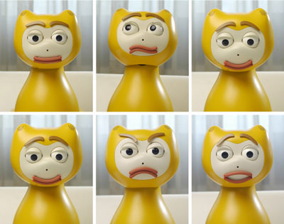 Figure 2: iCat facial expressions. 