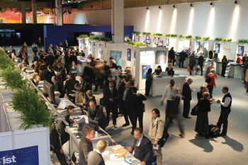 General view of the IST 2006 exhibition.
