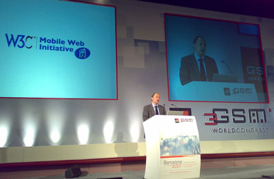Tim Berners Lee addresses the Mobile Innovation Forum